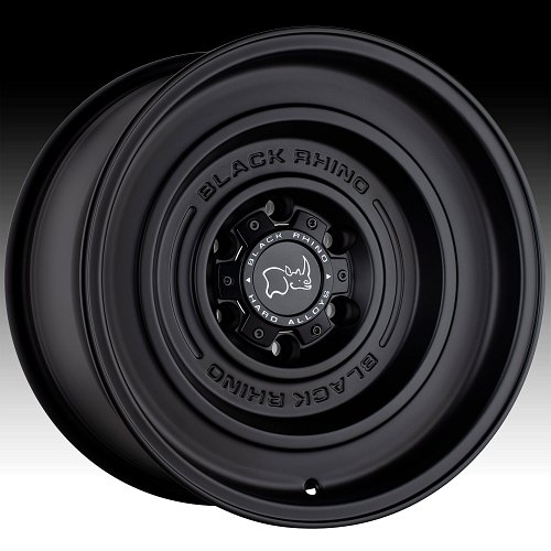 Black Rhino Solid Matte Black Custom Truck Wheels 1